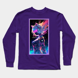 Anime Cat Girl | Quality Anime Artwork | Manga Anime Art Long Sleeve T-Shirt